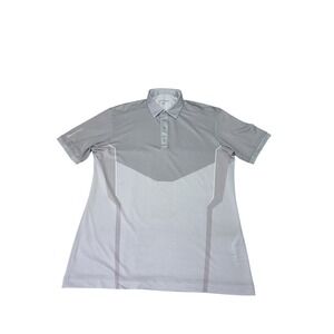 Galvin Green Mens Golf Polo Shirt‎ Grey Short Sleeve Performance Stretch Large